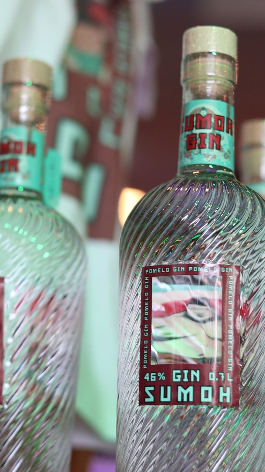 Sumoh Gin – Pomelo Gin aus dem Schwarzwald | 46 % vol | 0,7 l