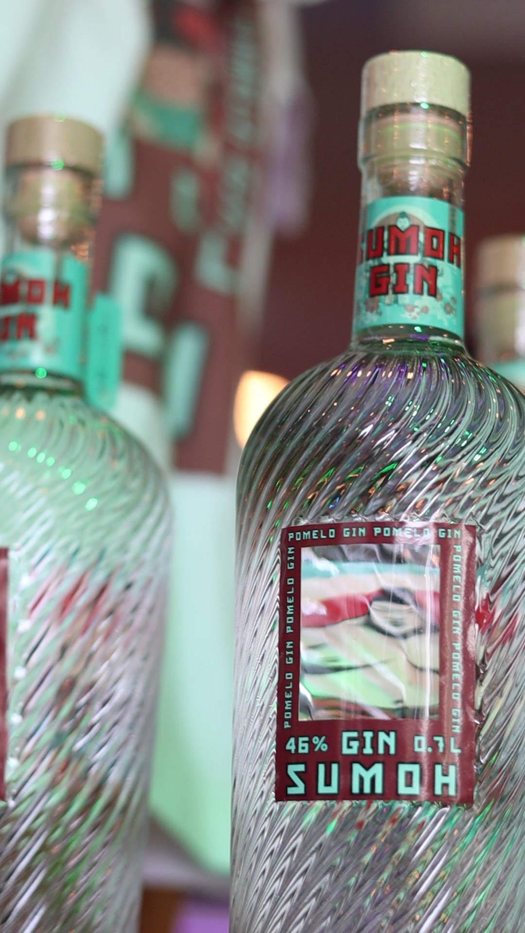 Sumoh Gin – Pomelo Gin aus dem Schwarzwald | 46 % vol | 0,7 l